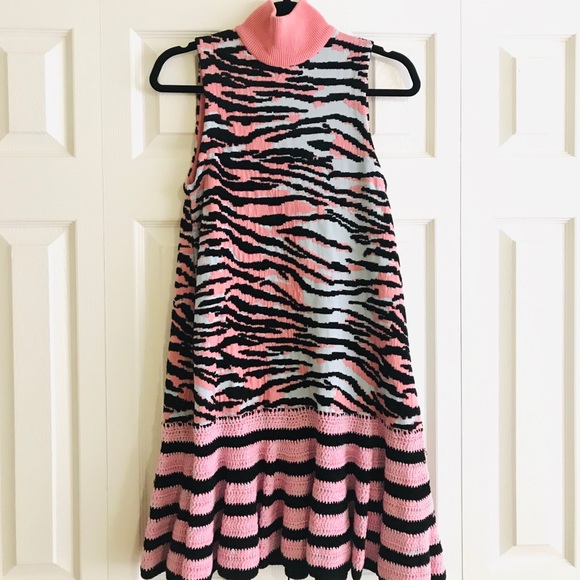 Kenzo x H&M Cocktail animal print dress - Picture 1 of 6